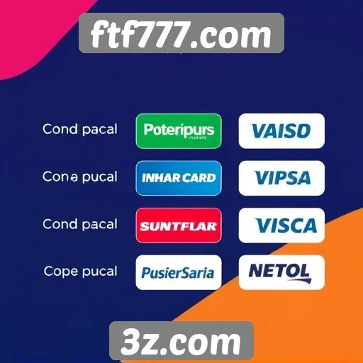 Métodos de pagamento aceitos no ftf777.com