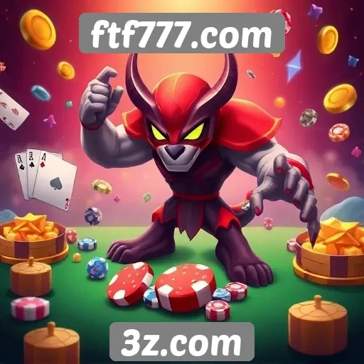Variedade de jogos disponíveis no ftf777.com